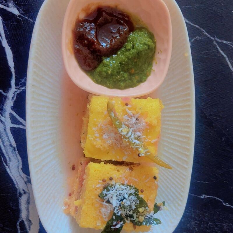 Gujrati Dhokla Sandwich